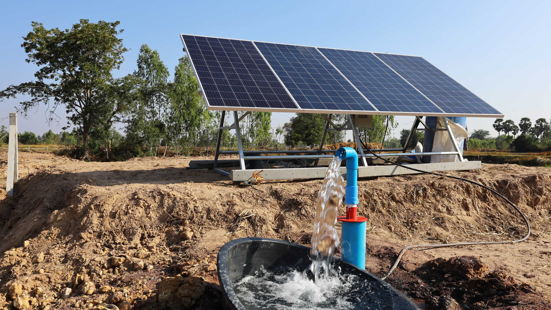 Agrovoltaica - Energía solar fotovoltaica para sistemas de riego agrícola - Coversun